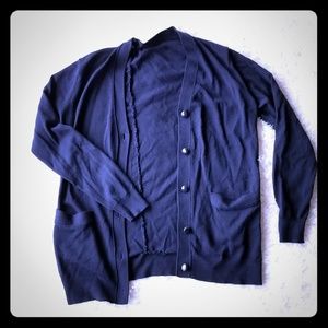 Tory Burch Navy Sweater